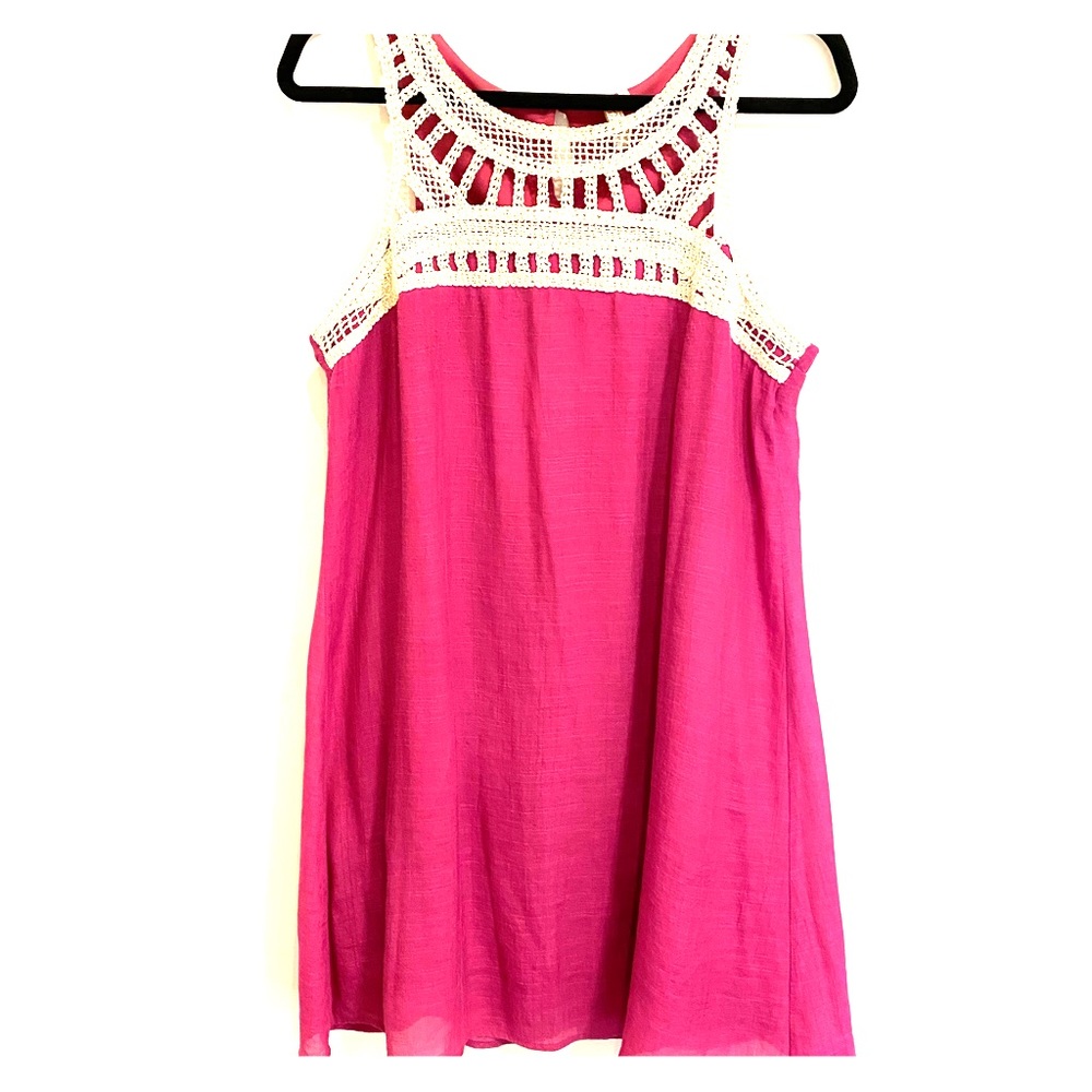 Red Camel Fushia Pink Dress